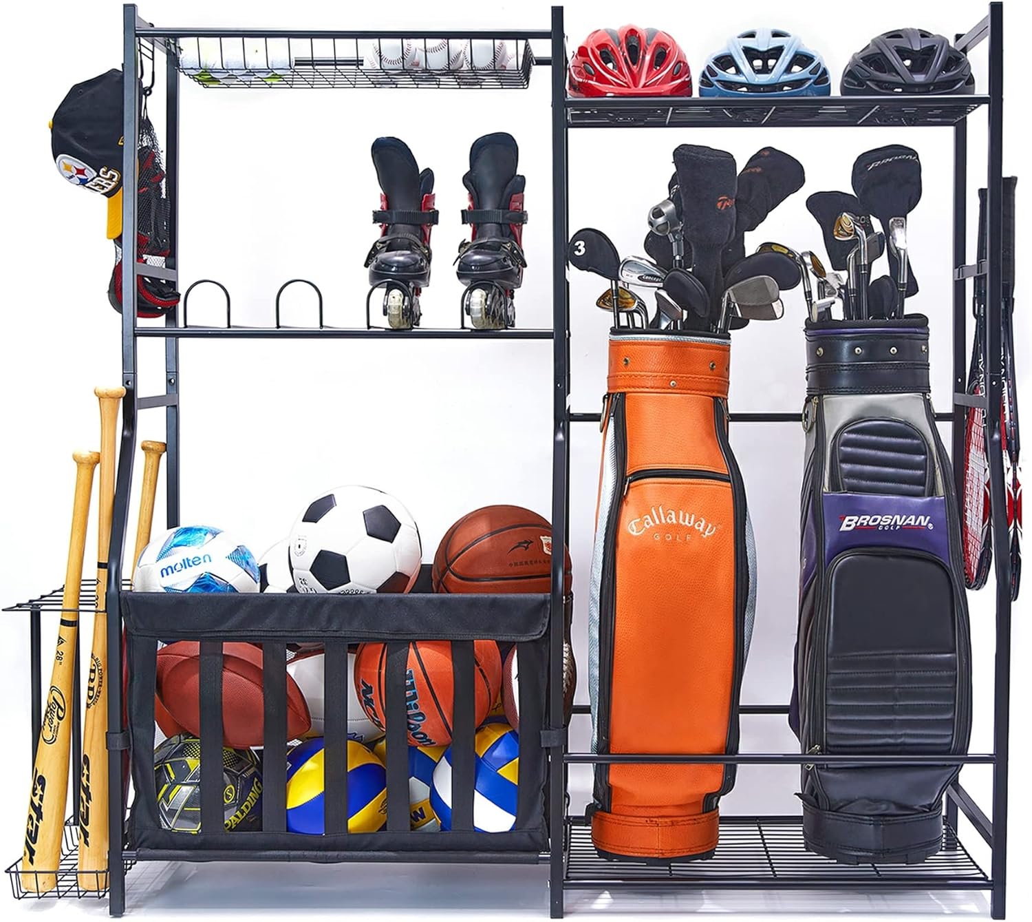 Golf Equipment Garage Storage - Suporte de Armazenamento para Equipamentos Esportivos