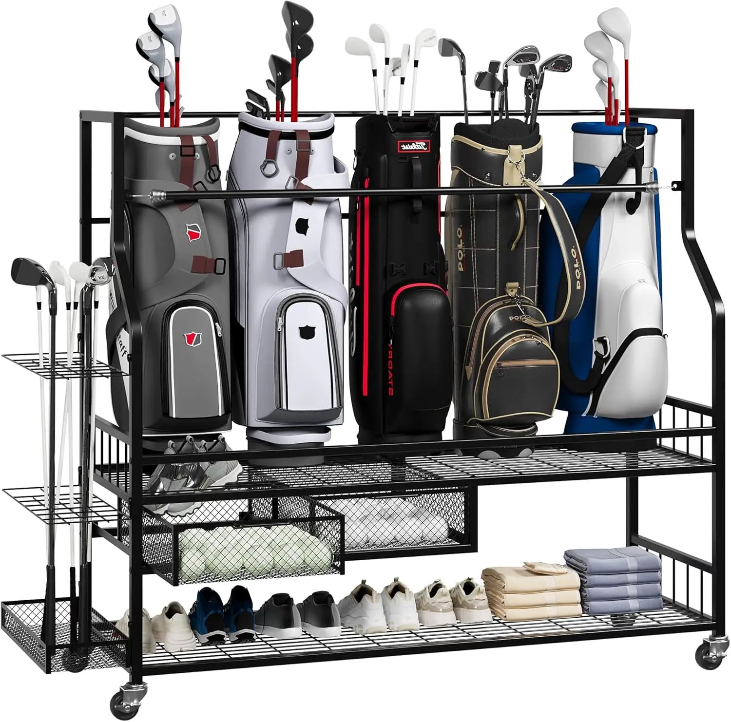 Prateleira de Armazenamento Mu - Golf Equipment Garage Storage avaliação e preço