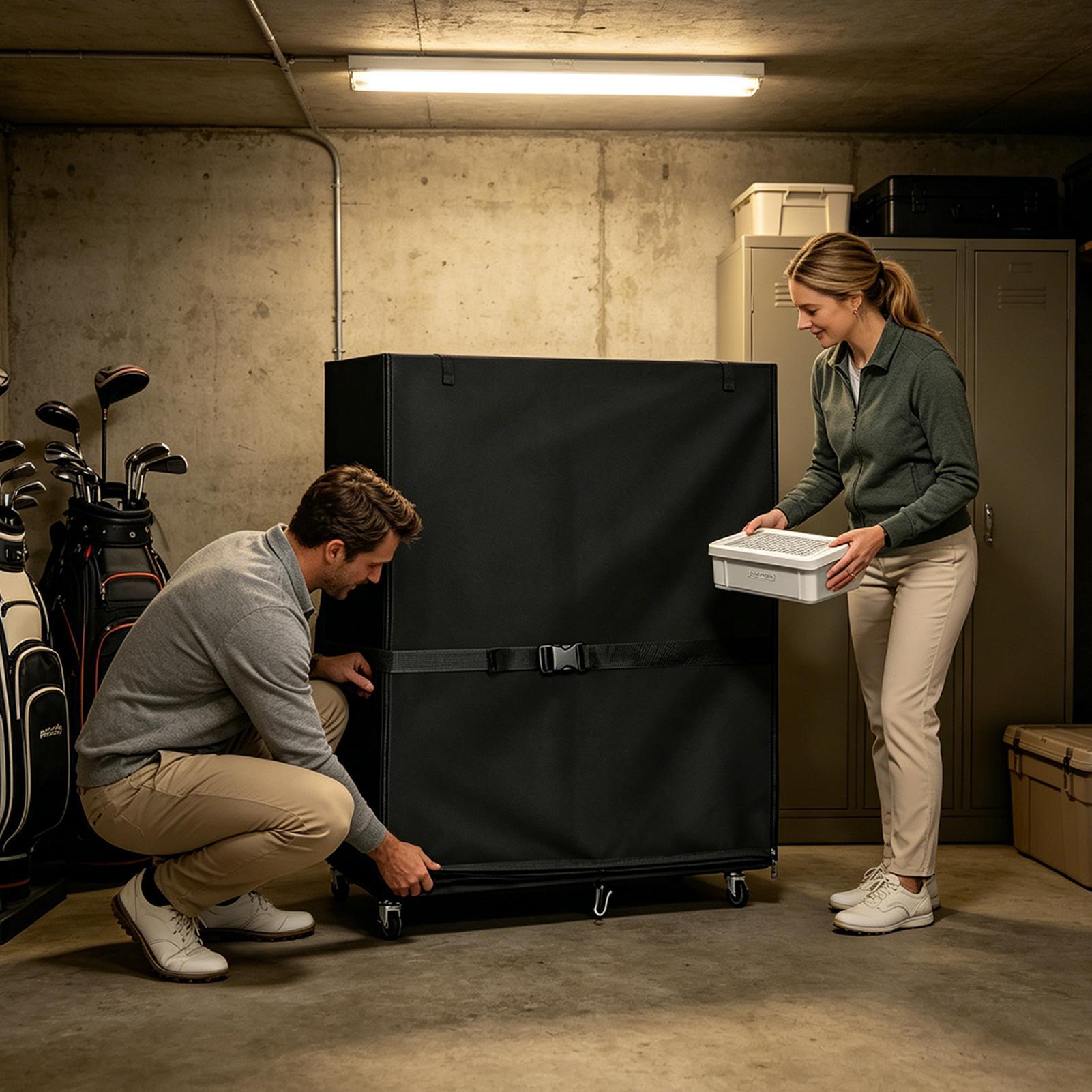 Capa de armazenamento para bol - Golf Equipment Garage Storage avaliação e preço