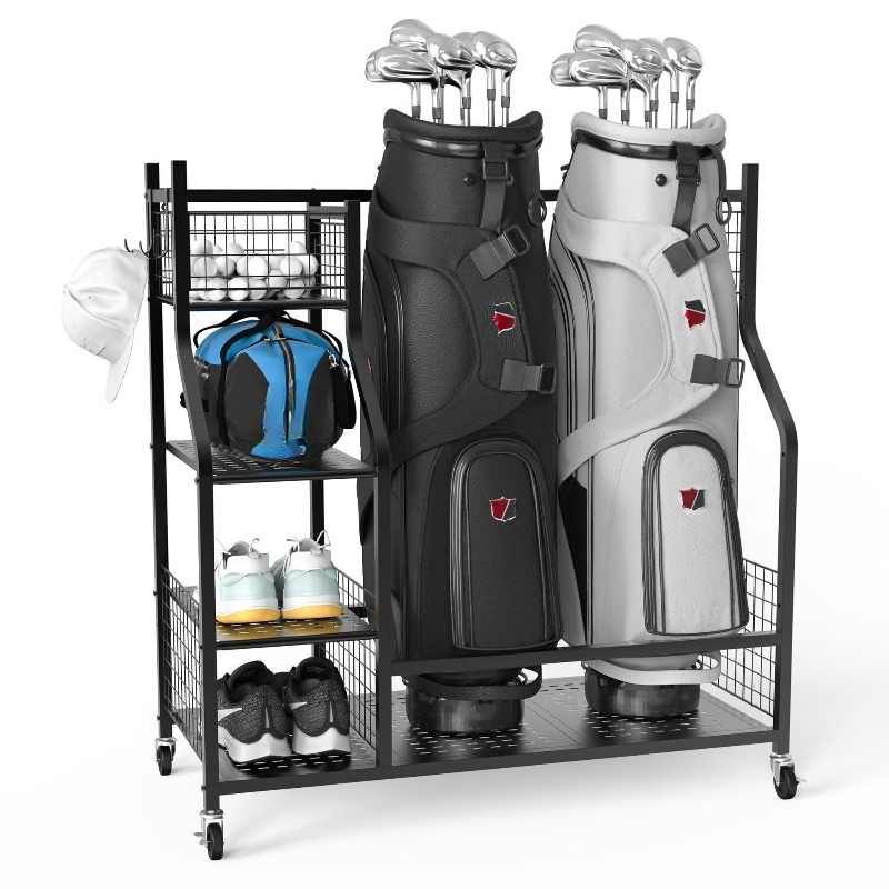Suporte para Bolsa de Golfe, E - Golf Equipment Garage Storage avaliação e preço