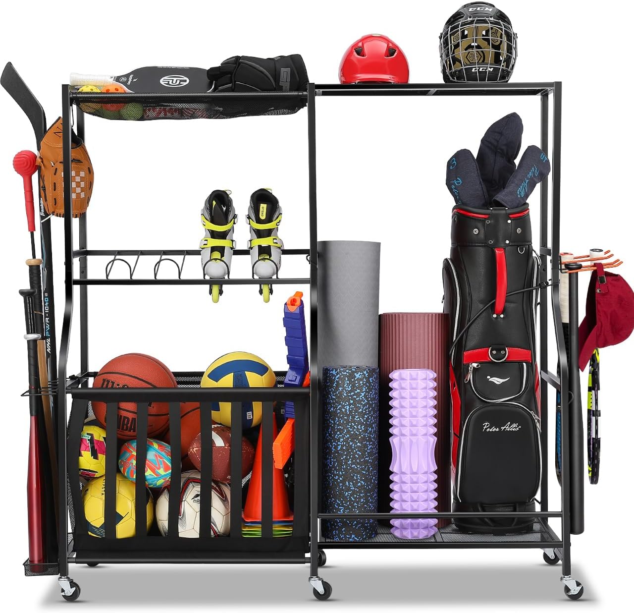 Organizador de Equipamentos Es - Golf Equipment Garage Storage avaliação e preço